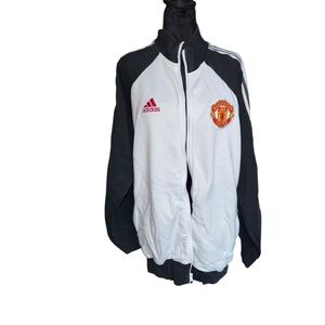 adidas 2020-21 MANCHESTER UNITED ICONS TOP - Black/White/Red‎ sz XL